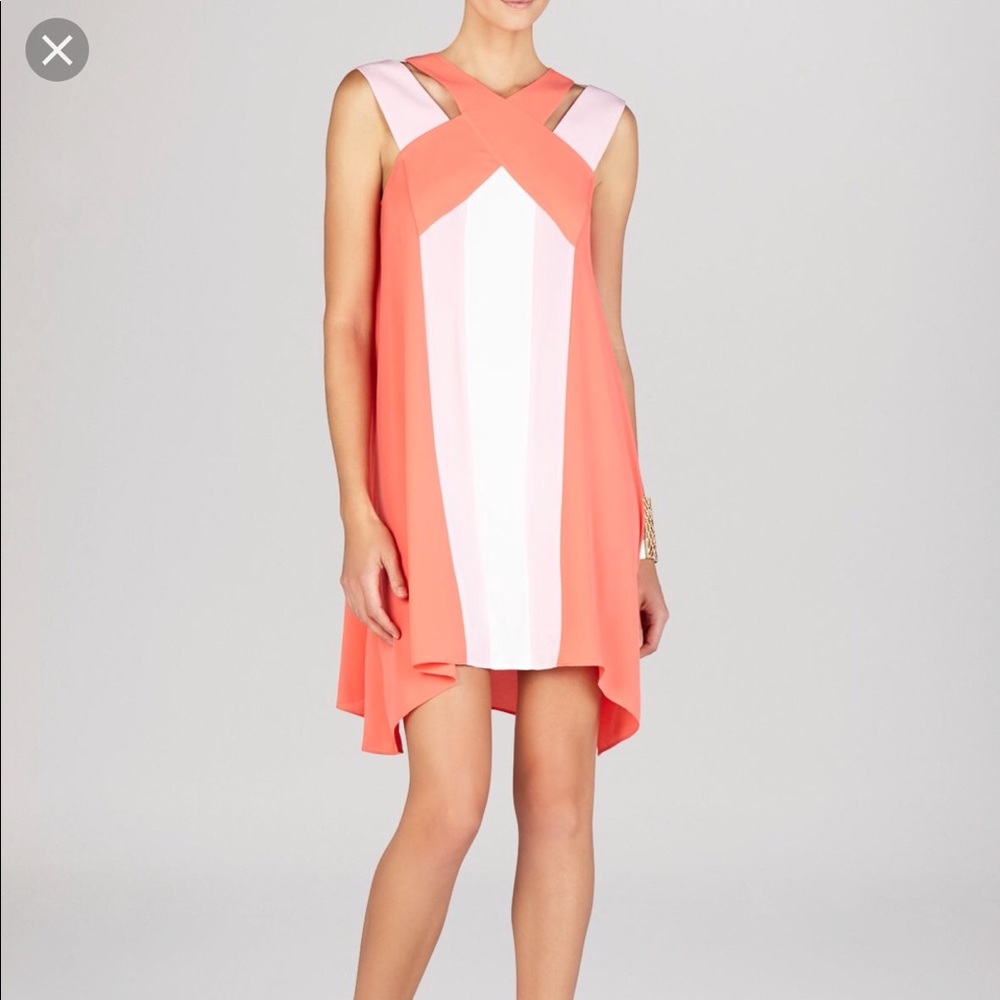 Color blocked dress